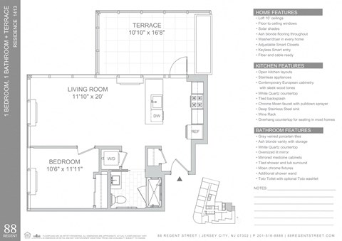 88 Regent Street Studio-2 Beds Apartment for Rent - Photo Gallery 64
